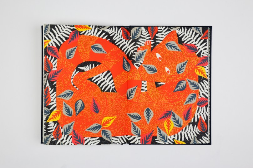 Fox and leaves Fox and Star.jpg